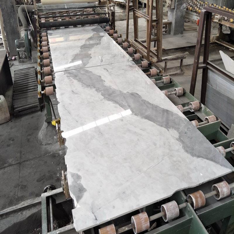 sky white marble