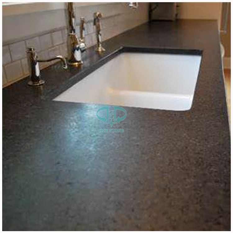 Matt Black Granite Kitchen Tops