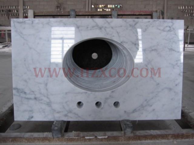 Carrara White Vanity Top