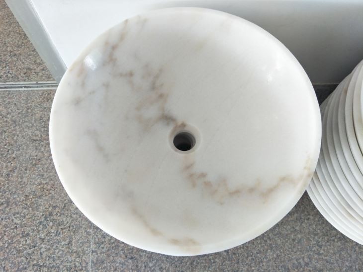 Chinese White Marble Sink