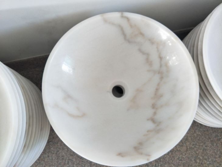 Chinese White Marble Sink