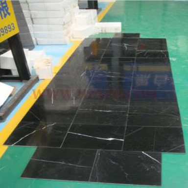 แผ่นหินอ่อนสีดำ Marquina