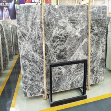 แผ่นหินอ่อนสีเทาน้ำแข็งจีน