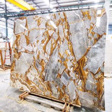 แผ่นหินอ่อนสีทองอิตาลี