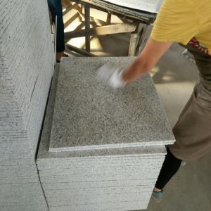 กระเบื้องหินแกรนิตสีขาวมุก