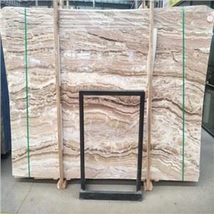 Wooden Travertine Onyx Slab