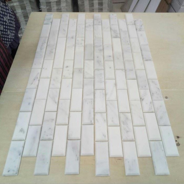 Statuary White Marble Mosaic Tile