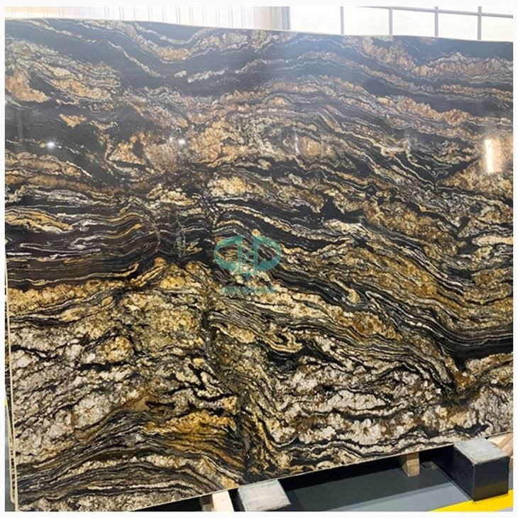 Magma Black Granite Slabs For Countertops