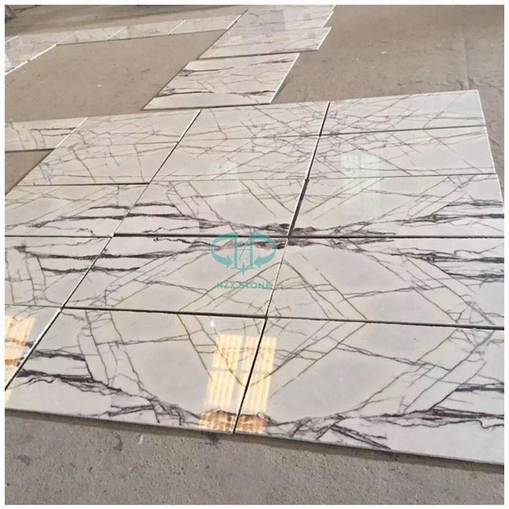 Milas Lilac Marble Floor Tile