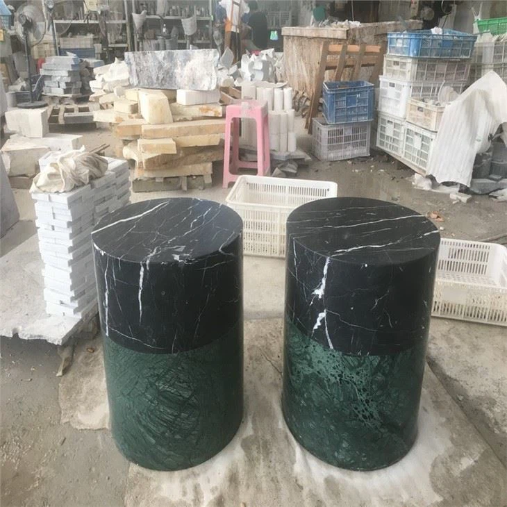 เสาหินอ่อน Nero Marquina