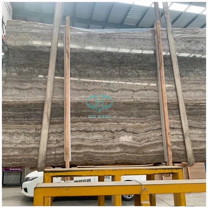 หิน Travertine เงิน