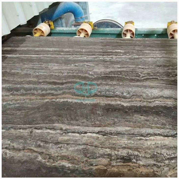 Iran Silver Travertine Slab