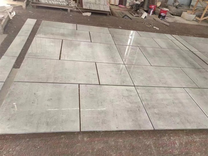 Pole Gray Marble-FLAMED MARBLE